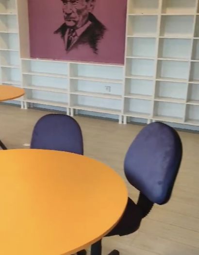 Düzköy Aykut Lütfü Ofluoğlu İlk Ve Orta Okulunda Kütüphane Projesi